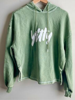YITTY Light Green Logo Hoodie